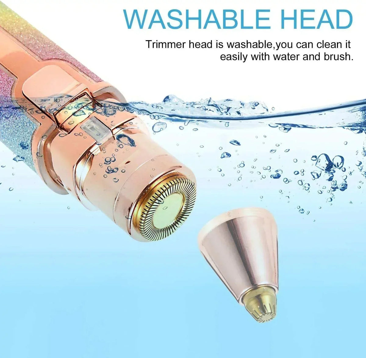 2 In 1 Eyebrow Trimmer &amp; Hair Shaver - souqsaving.com